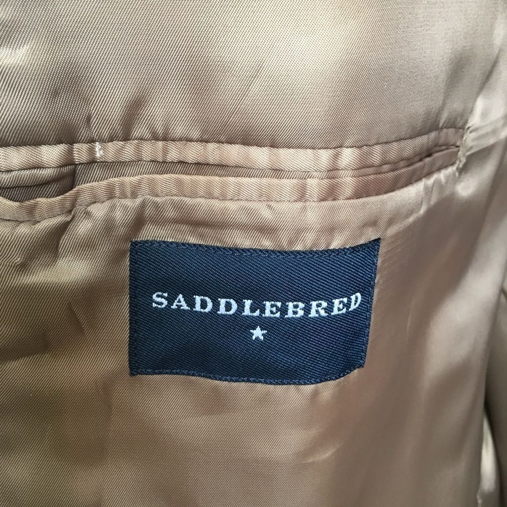 SADDLEBRED CORDUROY BLAZER IN TAN‎ - Picture 7 of 9